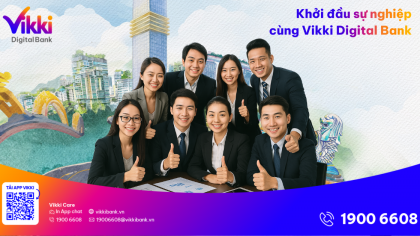 Ngân hàng số Vikki tuyển dụng cuối năm 2025