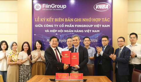 Hiệp hội Ngân hàng Việt Nam ký biên bản ghi nhớ hợp tác với Fiingroup