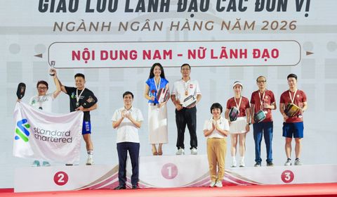Bế mạc Giải Pickleball Family Cup Ngân hàng Việt Nam 2026