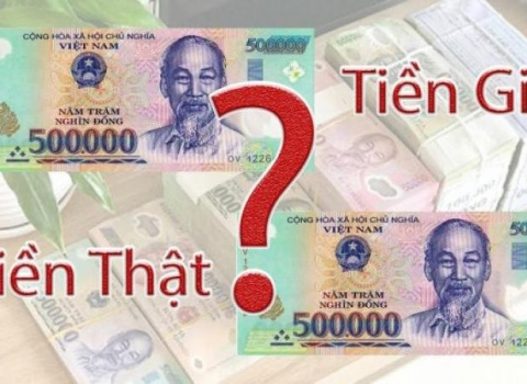 Skills to recognize real and fake money