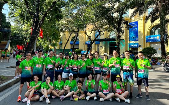 Hiệp hội Ngân hàng Việt Nam tham dự giải chạy quốc tế VPIM 2023