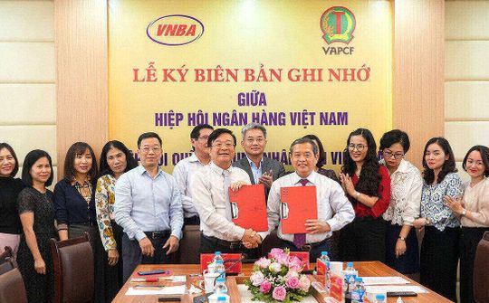 Hiệp hội Ngân hàng Việt Nam và Hiệp hội Quỹ Tín dụng nhân dân Việt Nam ký kết biên bản ghi nhớ hợp tác
