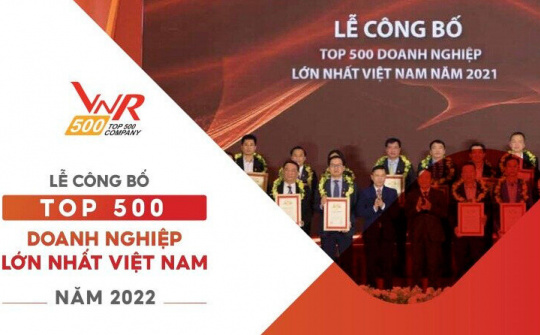 31 Ngân hàng hội viên vào Top 500 doanh nghiệp lớn nhất Việt Nam