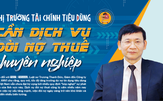 Thị trường tài chính tiêu dùng: Cần dịch vụ đòi nợ thuê chuyên nghiệp