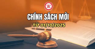 Key policies taking effect from October 2025