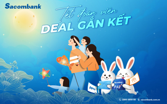 Sacombank tri ân chủ thẻ tín dụng với loạt ưu đãi dịp Trung thu