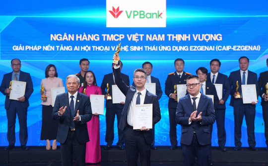 VPBank được vinh danh “Doanh nghiệp chuyển đổi số xuất sắc” tại Vietnam Digital Awards 2025