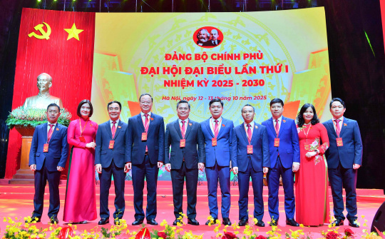 Tinh thần trách nhiệm, bản lĩnh và trí tuệ Vietcombank tại Đại hội đại biểu Đảng bộ Chính phủ lần thứ I, nhiệm kỳ 2025-2030