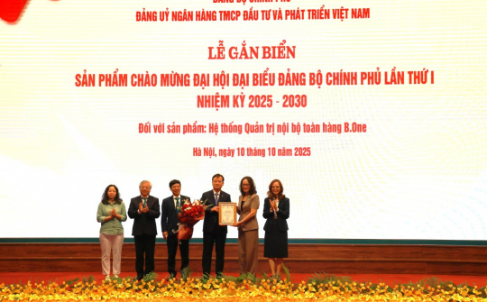 B.One - Sản phẩm tiêu biểu chào mừng Đại hội Đảng bộ Chính phủ lần thứ I