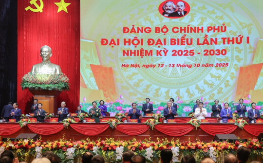 Đại hội đại biểu Đảng bộ Chính phủ lần thứ I, nhiệm kỳ 2025-2030 tiến hành phiên trù bị
