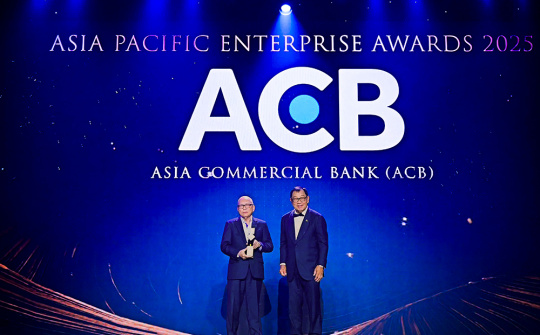 ACB khẳng định vị thế với loạt giải thưởng về quản trị và đổi mới công nghệ