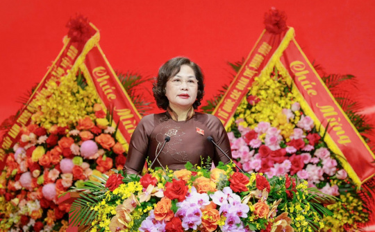 Toàn văn tham luận của Thống đốc Nguyễn Thị Hồng tại Đại hội đại biểu Đảng bộ Chính phủ lần thứ I, nhiệm kỳ 2025-2030