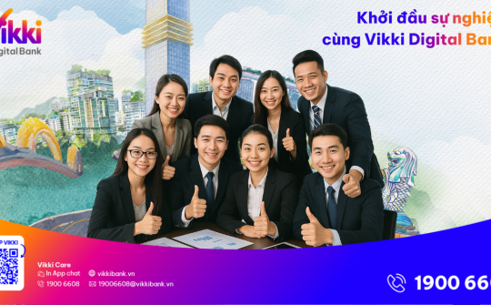 Ngân hàng số Vikki tuyển dụng cuối năm 2025