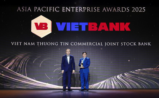 Vietbank được vinh danh “Doanh nghiệp xuất sắc châu Á” tại APEA 2025