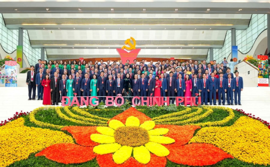 Đại hội đại biểu Đảng bộ Chính phủ lần thứ I, nhiệm kỳ 2025-2030: Dấu mốc trong công tác lãnh đạo, chỉ đạo và kiến tạo phát triển đất nước