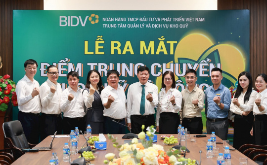 BIDV ra mắt HUB Hà Đông - Bước tiến trong số hóa hoạt động kho quỹ