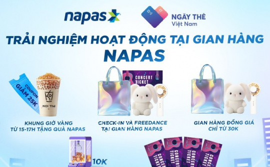 NAPAS mang hệ sinh thái thanh toán hiện đại đến Sóng Festival