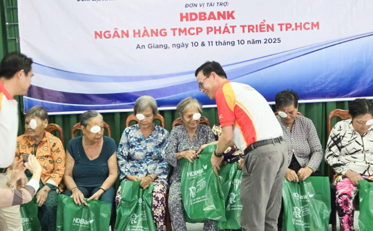 HDBank lan tỏa yêu thương qua chuỗi hoạt động an sinh tại An Giang và Đồng Nai