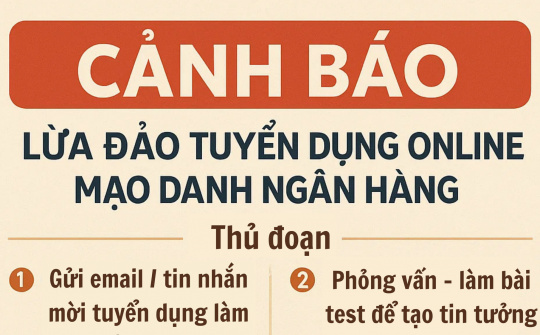 Công an Hà Nội cảnh báo khẩn liên quan đến mạo danh ngân hàng