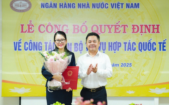 Ngân hàng Nhà nước Việt Nam bổ nhiệm lãnh đạo Vụ Hợp tác quốc tế