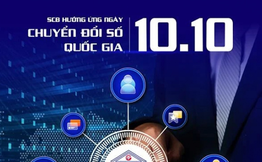 SCB hưởng ứng ngày chuyển đổi số Quốc gia 10/10