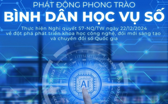 Ngân hàng đồng hành chương trình “Bình dân học vụ số” - Lan tỏa tri thức số đến cộng đồng