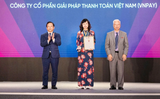 VNPAY lọt Top 10 thương hiệu tiên phong đổi mới sáng tạo 2025