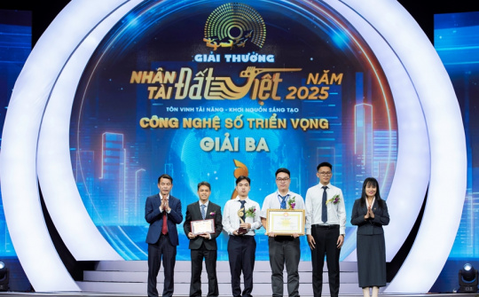 Agribank đồng hành cùng Giải thưởng Nhân tài Đất Việt 2025: Kiến tạo giá trị từ chuyển đổi số