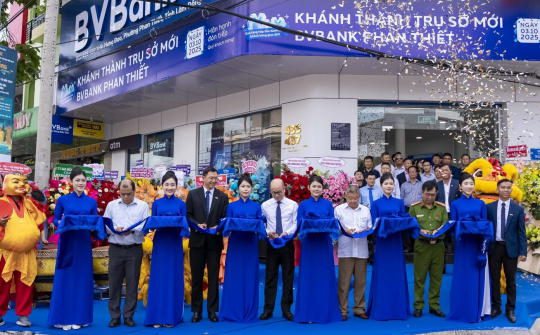 BVBank khánh thành trụ sở mới tại Phan Thiết