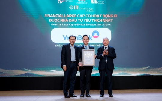 VietinBank thắng lớn tại giải thưởng quan hệ nhà đầu tư 2025
