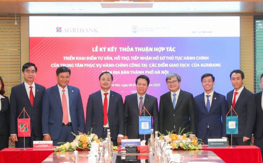 Agribank ký thoả thuận hợp tác, tiên phong đưa dịch vụ công đến gần người dân