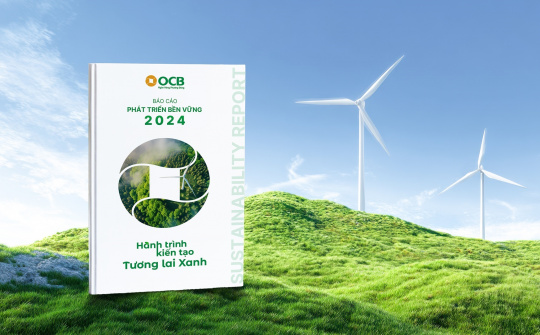 OCB công bố Báo cáo Phát triển bền vững 2024, khẳng định cam kết minh bạch