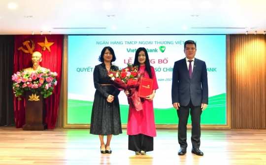 Vietcombank bổ nhiệm nhân sự cấp phòng tại Trụ sở chính
