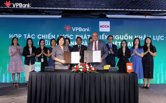 VPBank hợp tác ACCA phát triển nhân lực tài chính chuẩn quốc tế