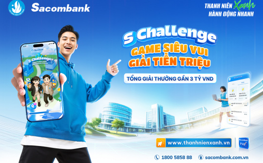 Học tài chính, săn quà “khủng” cùng S Challenge của Sacombank