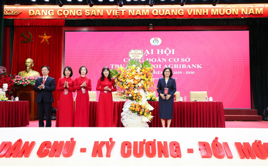 Đại hội Công đoàn Trụ sở chính Agribank nhiệm kỳ 2025-2030: Đổi mới - Sáng tạo - Đồng hành cùng phát triển