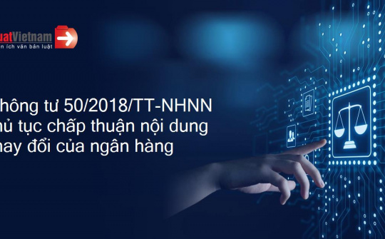 VNBA mời hội viên góp ý dự thảo Thông tư thay thế Thông tư 50