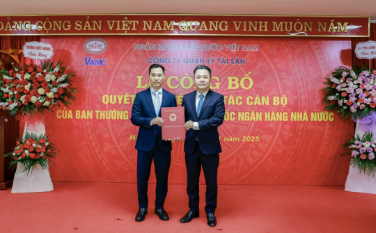 Công bố Quyết định bổ nhiệm Chủ tịch Hội đồng thành viên VAMC