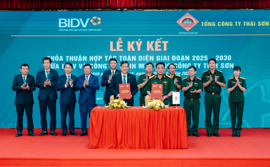BIDV và Thái Sơn hợp tác toàn diện