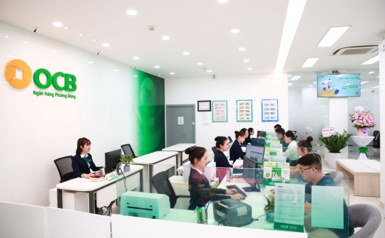 Khách hàng OCB có thể giao dịch tại quầy chỉ với VNeID