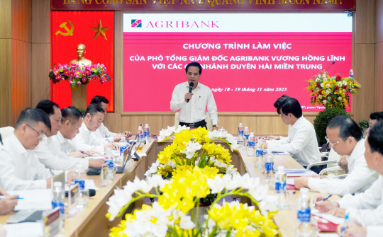 Agribank sát sao chỉ đạo chi nhánh khu vực miền Trung, quyết tâm vượt chỉ tiêu năm 2025