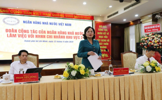 Thống đốc yêu cầu NHNN Chi nhánh Khu vực 2 đảm đảm bảo thông suốt, an toàn sau sắp xếp