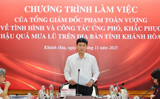 Agribank chủ động, khẩn trương, quyết liệt trong công tác ứng phó, khắc phục hậu quả bão lũ lịch sử tại khu vực miền Trung và Tây Nguyên