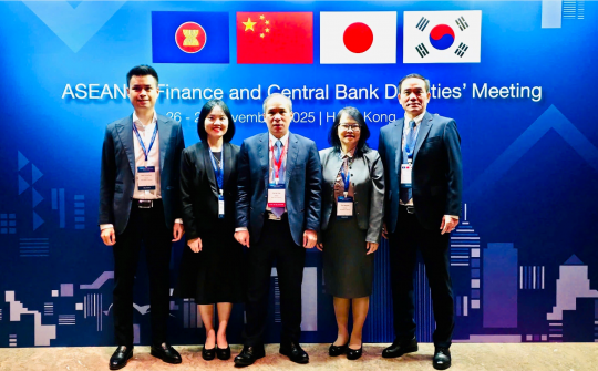 Đoàn Ngân hàng Nhà nước Việt Nam tham dự Hội nghị Phó Thống đốc Ngân hàng Trung ương và Thứ trưởng Tài chính ASEAN+3 tại Hong Kong, Trung Quốc