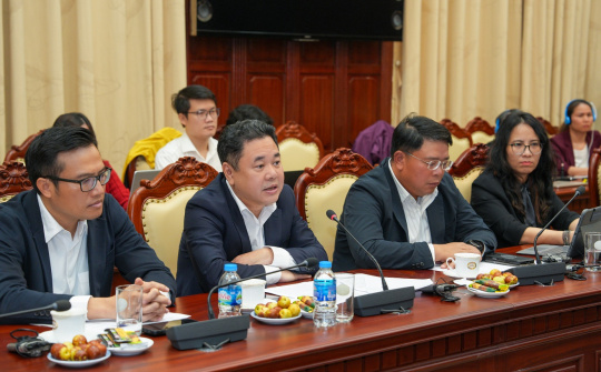 Phó Thống đốc Nguyễn Ngọc Cảnh tiếp đoàn chuyên gia tư vấn về phòng chống rửa tiền của Quỹ Tiền tệ Quốc tế