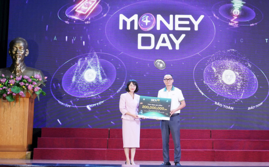 BIDV trao học bổng 200 triệu đồng tặng sinh viên Học viện Ngân hàng