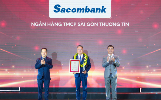 Sacombank vào Top 50 doanh nghiệp lợi nhuận xuất sắc Việt Nam 2025
