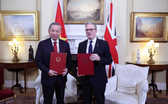 Thống đốc Nguyễn Thị Hồng kết thúc tốt đẹp chuyến công tác tháp tùng Tổng Bí thư Tô Lâm thăm Liên hiệp Vương quốc Anh và Bắc Ailen