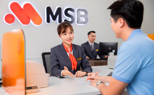 MSB đạt lợi nhuận hơn 4.760 tỷ đồng sau 9 tháng đầu năm 2025