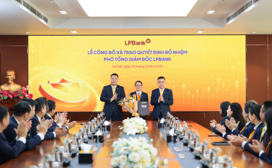 LPBank bổ nhiệm Phó Tổng Giám đốc